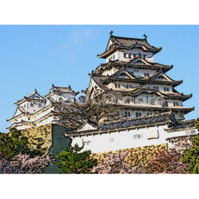 日本の城 イラストコーナー